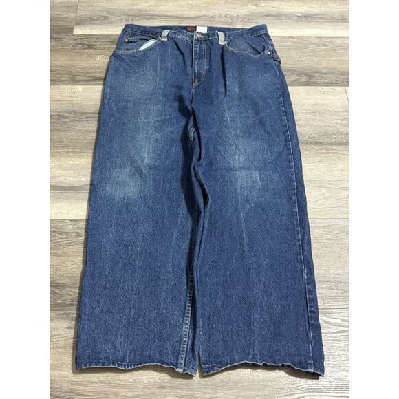 Reliq Industries Carpenter Painter Denim Jeans Pants Y2K Skater - Men’s 38x34 - Picture 4 of 9